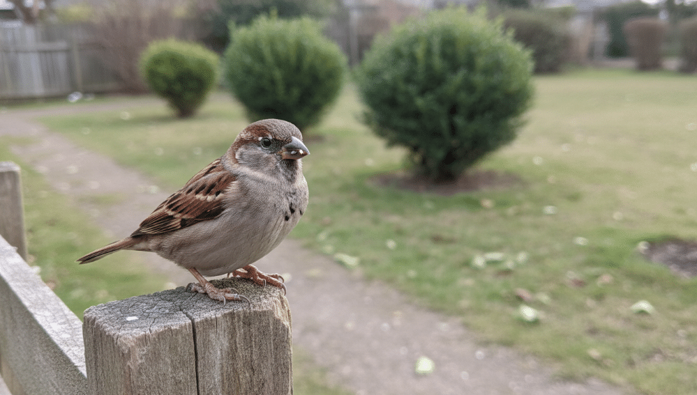 why are house sparrows bad